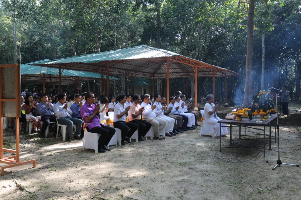 อาศรมวัฒนธรรมวลัยลักษณ์ จัดพิธีทำบุญทวดตุมปัง ประจำปี 2563 ณ โบราณสถานตุมปัง