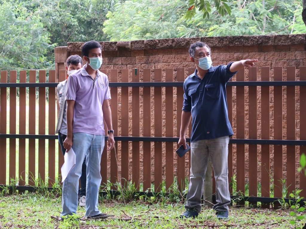 อาศรมวัฒนธรรมวลัยลักษณ์ เดินหน้าต่อสำรวจพื้นก่อสร้างอาคารแหล่งเรียนรู้ด้านศิลปะและวัฒนธรรมภาคใต้