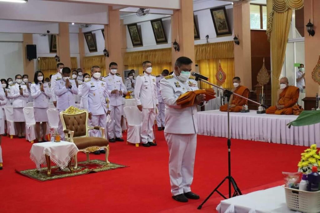 อาศรมวัฒนธรรมวลัยลักษณ์ ร่วมพิธีทอดผ้าป่าสนับสนุนโครงการทุนเล่าเรียนหลวงสำหรับพระสงฆ์ไทย จังหวัดนครศรีธรรมราช