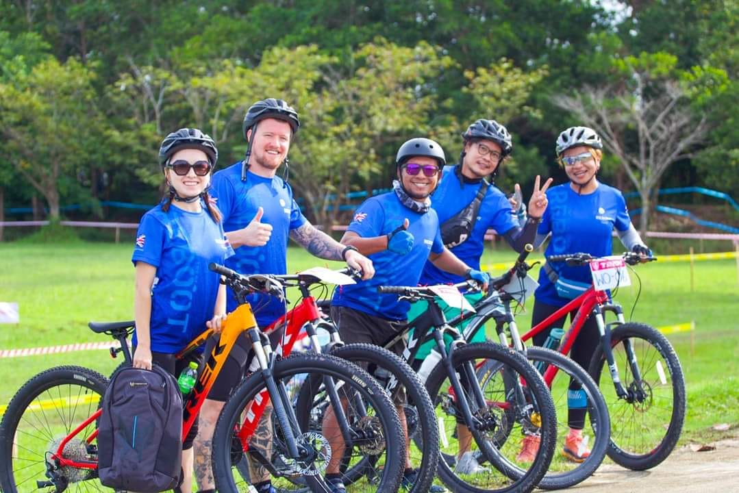 นักกีฬาจักรยานทั่วภาคใต้กว่า200 ชีวิตเข้าร่วมการแข่งขันเพื่อพัฒนาฝือมือ ที่ ม.วลัยลักษณ์