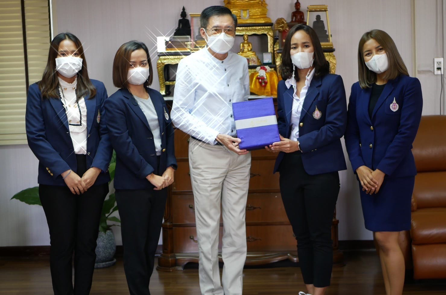 ศูนย์ส่งเสริมวัฒนธรรมและการกีฬา เข้าพบอธิบดีกรมส่งเสริมวัฒนธรรม