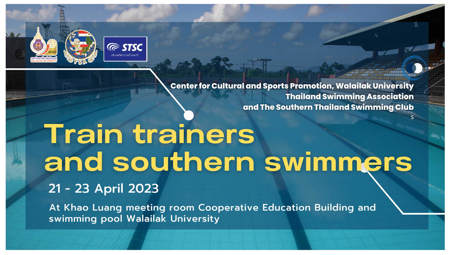 Training coaches and swimming athletes in the southern region