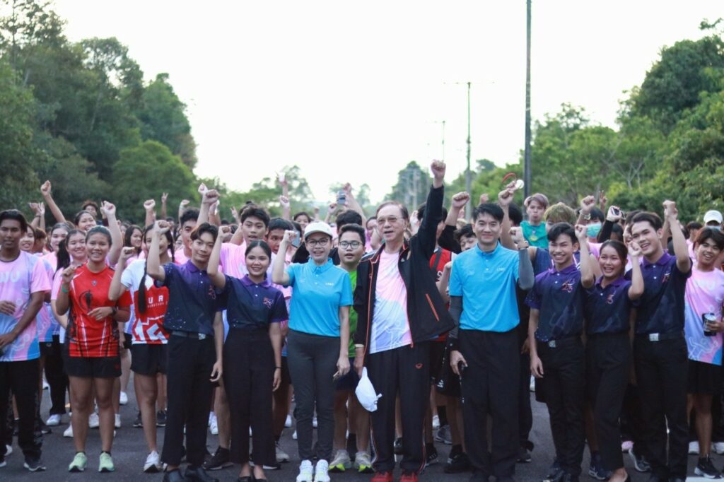 ศูนย์ส่งเสริมวัฒนธรรมและการกีฬา จัดกิจกรรมเดิน – วิ่ง วลัยตุมปัง