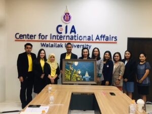 คณะกองบรรณาธิการวารสารมหาวิทยาลัยราชภัฏนครศรีธรรมราช ร่วมแลกเปลี่ยนเรียนรู้การบริหารจัดการวารสาร Asian Journal of Arts and Culture