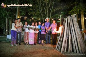 ศูนย์ส่งเสริมวัฒนธรรมและการกีฬา ม.วลัยลักษณ์ จัดงานสืบสานประเพณีทำบุญให้ทานไฟและตักบาตรต้อนรับปีใหม่ ประจำปี พ.ศ.2567