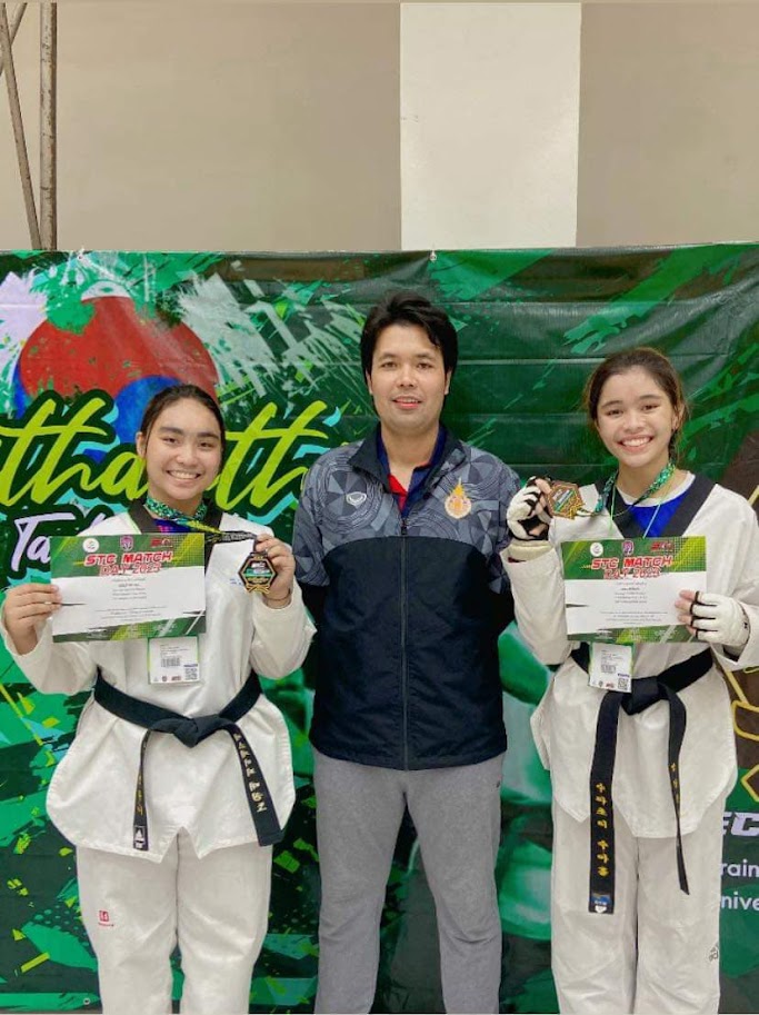 ขอแสดงความยินดีกับนักกีฬาเทควันโด มวล.คว้า 2 เหรียญทอง