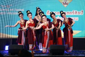 ศูนย์ส่งเสริมวัฒนธรรมและการกีฬาเข้าร่วมงานศิลปวัฒนธรรมอุดมศึกษา ครั้งที่ 22 ด๊ะดาด ศาสตร์ศิลป์ แผ่นดินสยาม