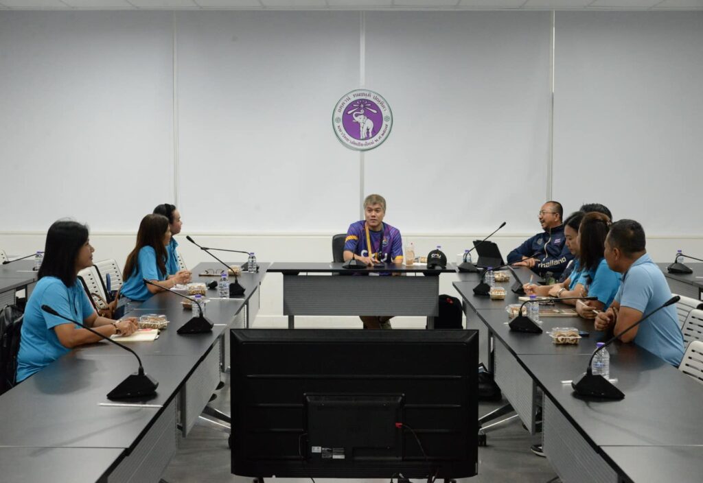 มช. ต้อนรับ ม.วลัยลักษณ์ หารือเตรียมความพร้อมเป็นเจ้าภาพจัดการแข่งขันกีฬาบุคลากรมหาวิทยาลัยแห่งประเทศไทย ครั้งที่ 41 ในปี 2568