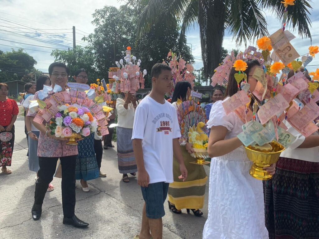 ศูนย์ส่งเสริมวัฒนธรรมและการกีฬา ร่วมเป็นเจ้าภาพทอดกฐินสามัคคีในนามมหาวิทยาลัย ประจำปี 2567 เพื่อสมทบทุนสร้างอุโบสถ ณ วัดบนถนน