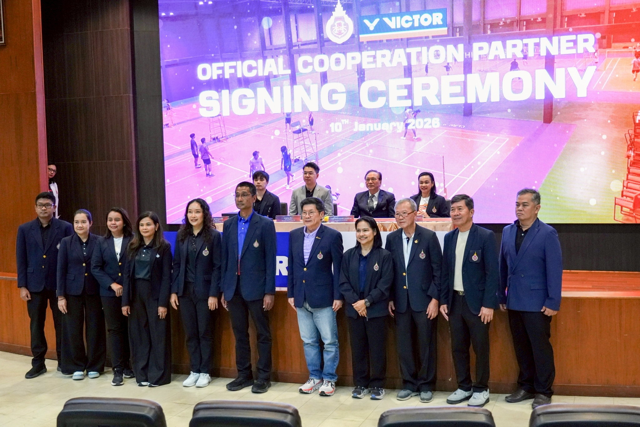 มวล. จับมือ 'วิคเตอร์ สปอร์ตส์' เซ็น MOU ยกระดับวงการแบดมินตันสู่ความเป็นเลิศ