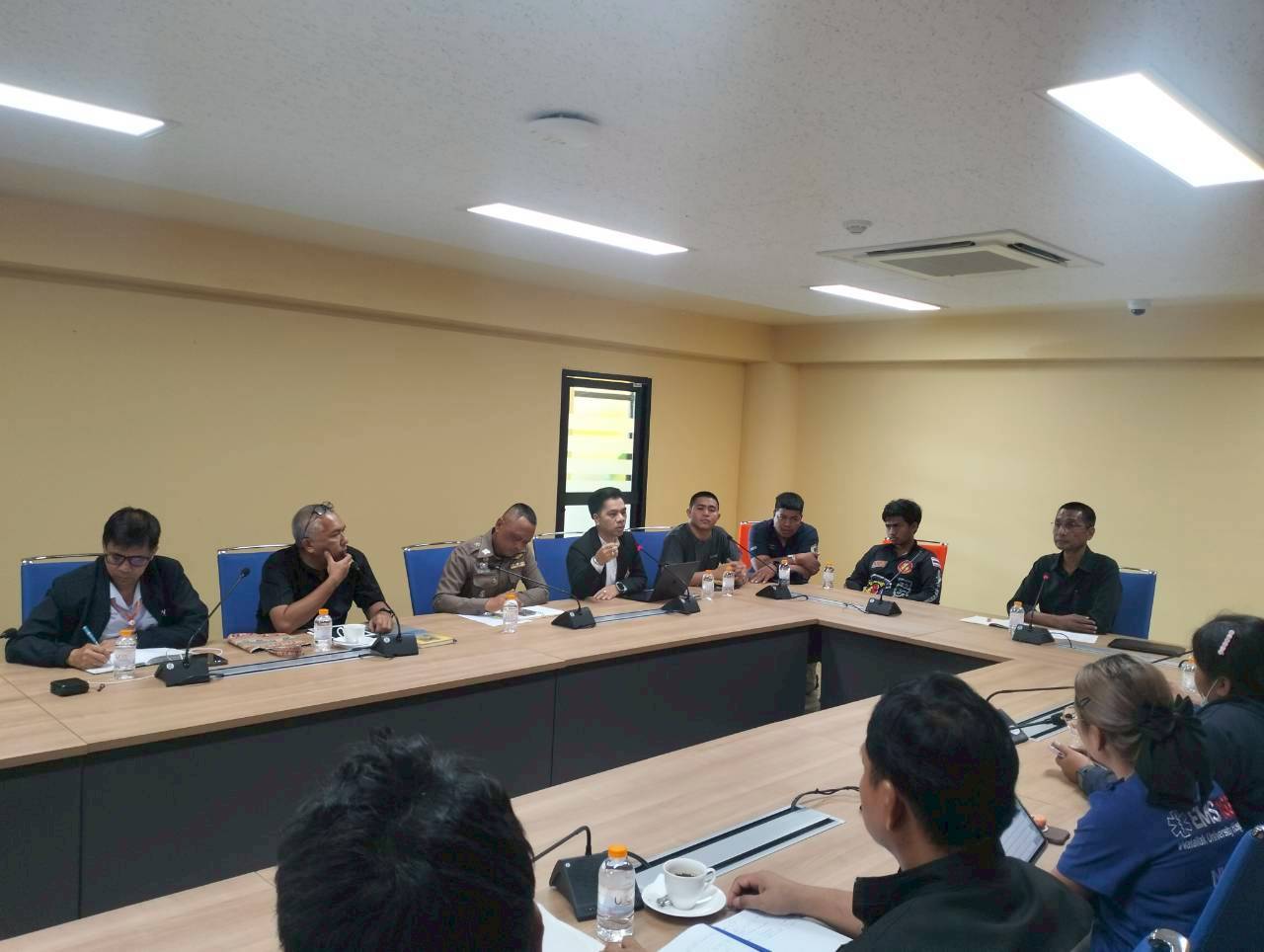 ศสพน. หารือทุกฝ่าย หวังลดอุบัติเหตุจราจรของนักศึกษา