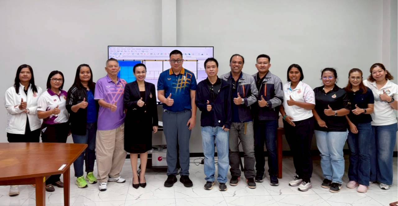 เตรียมความพร้อมเจ้าภาพ! ม.วลัยลักษณ์ ร่วมกับสมาคมกีฬาสควอชฯ ลงพื้นที่วางระบบสนามแข่งขันมาตรฐาน รองรับกีฬามหาวิทยาลัย ครั้งที่ 52 "ตุมปังเกมส์"