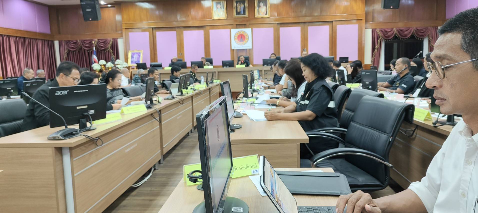 วลัยลักษณ์ขานรับนโยบาย "มหาดไทย ทำ ทัน ที" ร่วมทีมโต๊ะข่าวจังหวัดนครศรีฯ สกัดกั้นยาเสพติดทุกรูปแบบ