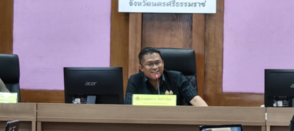 วลัยลักษณ์ขานรับนโยบาย "มหาดไทย ทำ ทัน ที" ร่วมทีมโต๊ะข่าวจังหวัดนครศรีฯ สกัดกั้นยาเสพติดทุกรูปแบบ