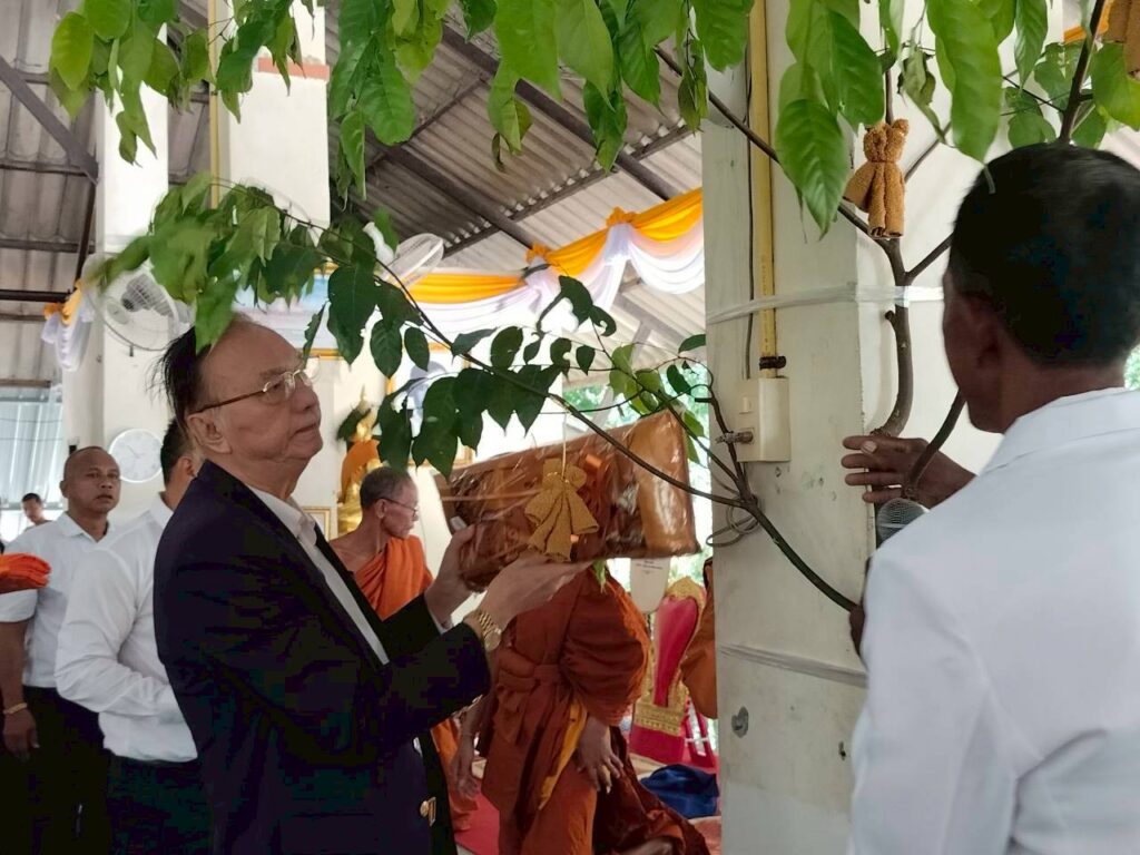 เตรียมความพร้อมจัดงานบุญใหญ่ “ทอดผ้าป่าสามัคคี”