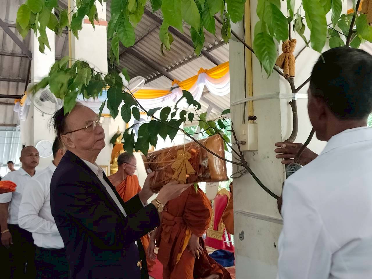 เตรียมความพร้อมจัดงานบุญใหญ่ “ทอดผ้าป่าสามัคคี”