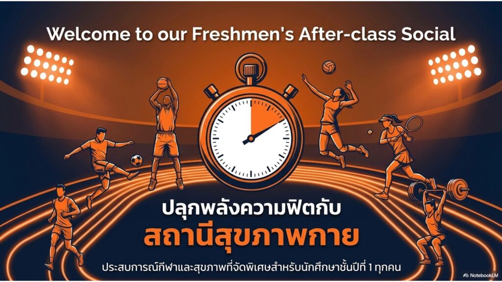 ปลุกพลังความฟิตกับ "Freshmen's After-class Social"