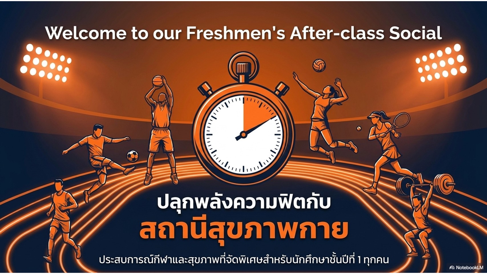 ปลุกพลังความฟิตกับ "Freshmen's After-class Social"