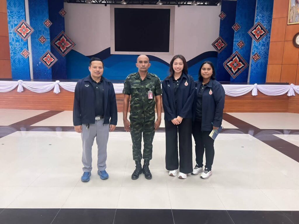 ฝ่ายเทคนิคกีฬาสำรวจความพร้อมสนามกีฬาในจังหวัดนครศรีธรรมราช