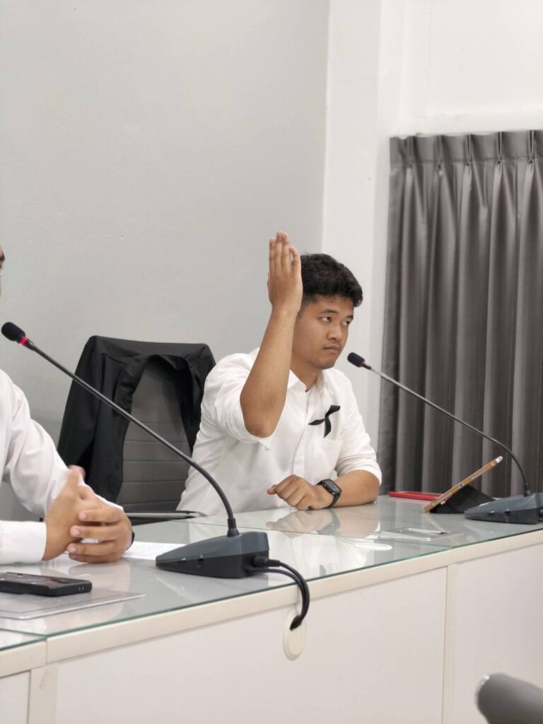 สภานักศึกษาเปิดฉากประชุมสมัยสามัญ ครั้งที่ 1 ประจำปีการศึกษา 2569