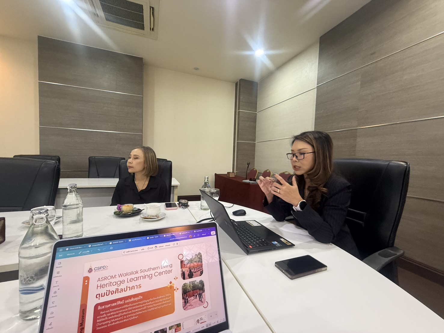 ประชุมหารือแนวทางการพัฒนาอาคารตุมปังศิลปาคารตามเกณฑ์ของ TMVS (Thailand MICE Venue Standard)