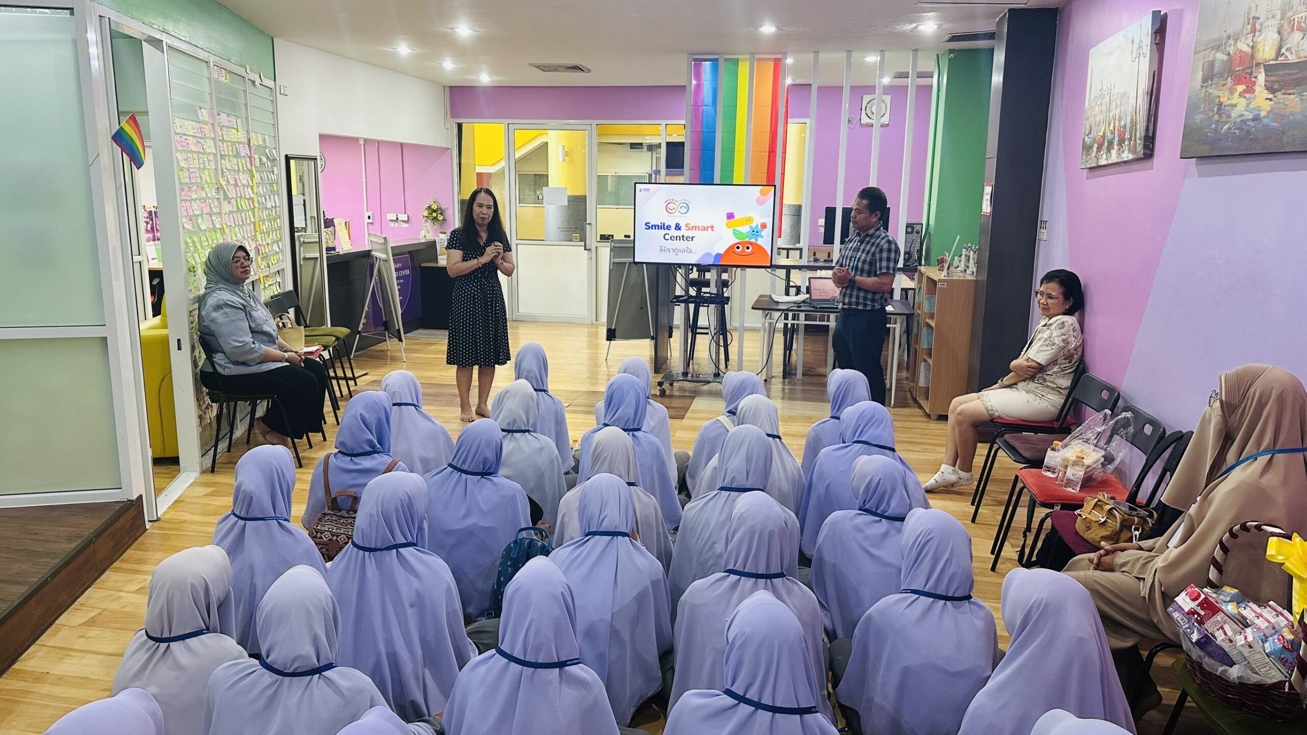 ต้อนรับคณะศึกษาดูงานจาก โรงเรียนดารุลอามาเรฟมูลนิธิ จังหวัดสตูล