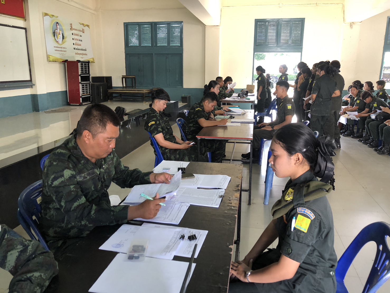 นักศึกษาวิชาทหาร มวล. รายงานตัวเพื่อเข้ารับการฝึกวิชาทหาร ประจำปีการศึกษา 2569