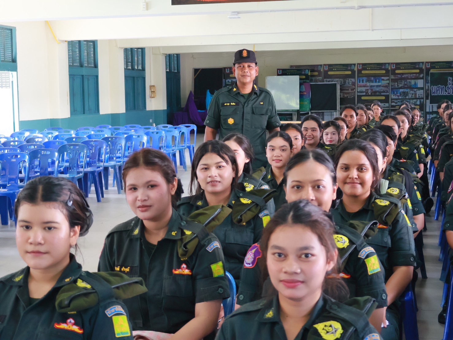 นักศึกษาวิชาทหาร มวล. รายงานตัวเพื่อเข้ารับการฝึกวิชาทหาร ประจำปีการศึกษา 2569