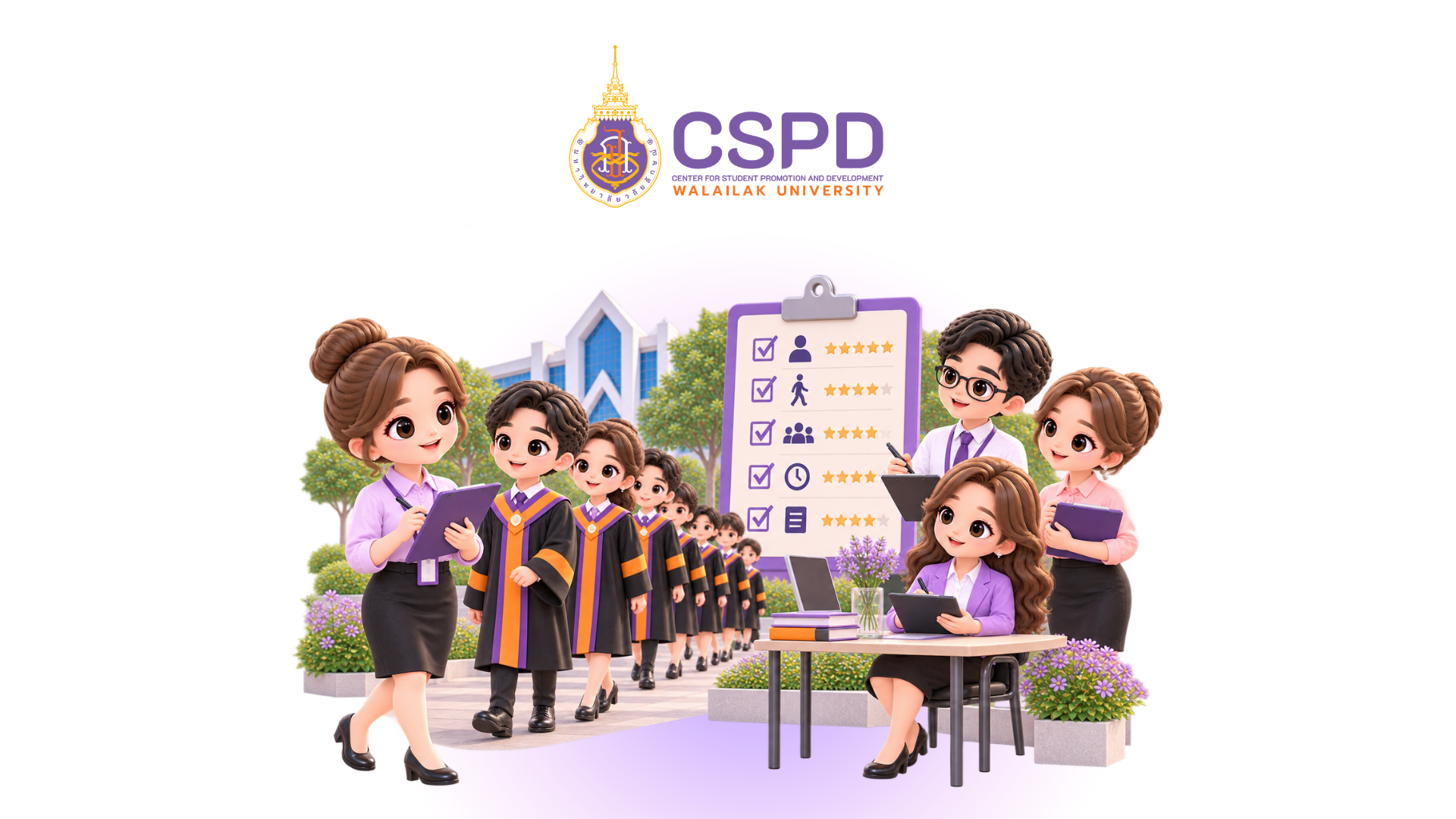 11 ประกาศมหาวิทยาลัยวลัยลักษณ์ เรื่อง การแต่งกายและข้อปฏิบัติสำหรับบัณฑิต มหาบัณฑิต และดุษฎีบัณฑิตที่จะเข้ารับพระราชทานปริญญาบัตรในพิธีรับพระราชทานปริญญาบัตรมหาวิทยาลัยวลัยลักษณ์ ประจำปีการศึกษา ๒๕๖๕